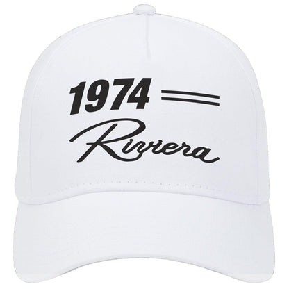 1974 Buick Riviera Classic Car Model Hat White