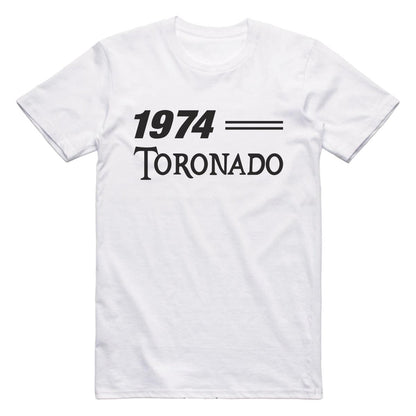 1974 Oldsmobile Toronado Car T-Shirt White / S Model T-Shirt
