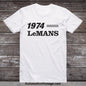 1974 Pontiac Lemans Classic Muscle Car T-Shirt White / S Model T-Shirt