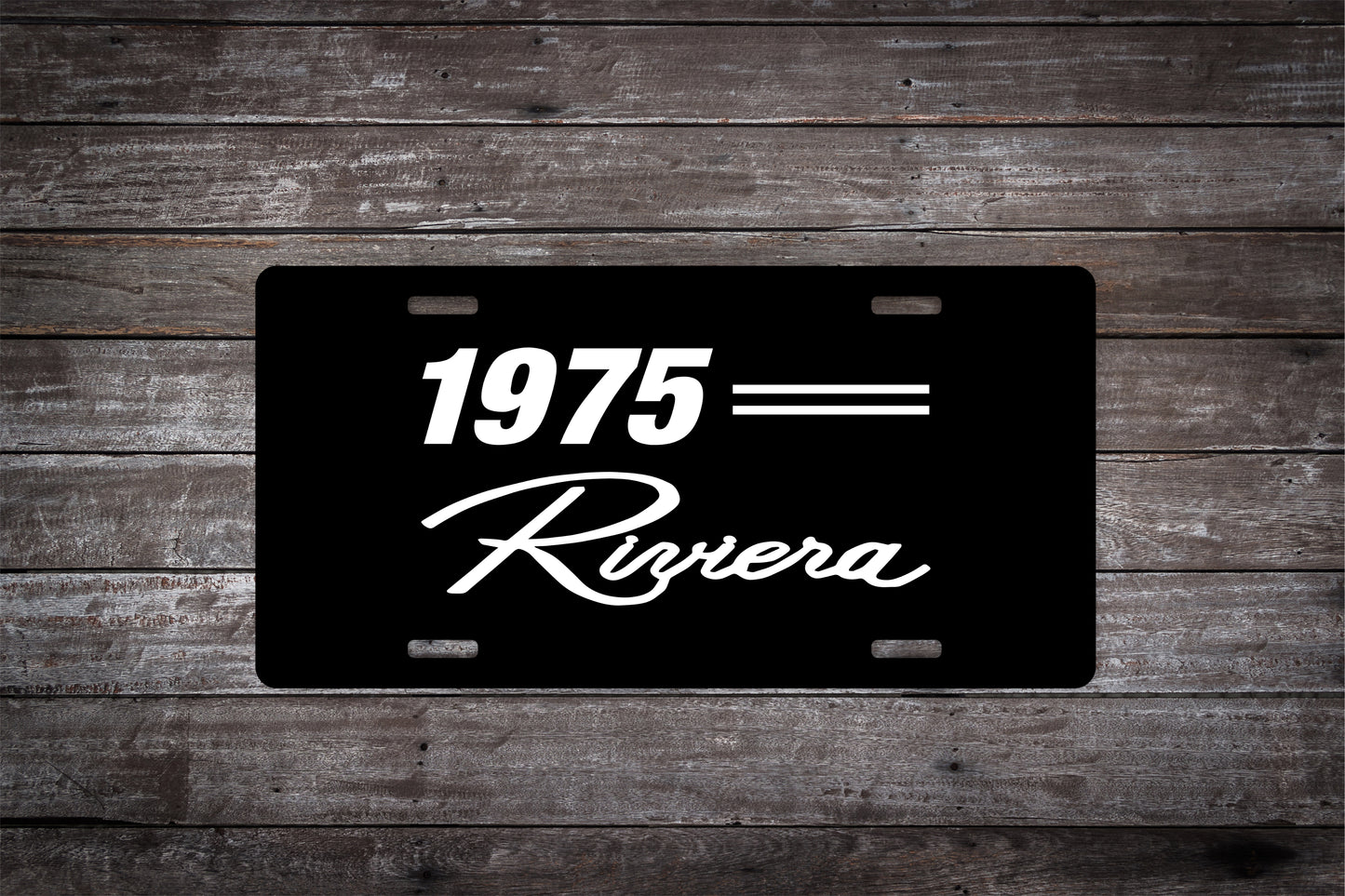 1975 75 Buick Riviera Car License Plate