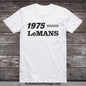 1975 Pontiac Lemans Classic Muscle Car T-Shirt White / S Model T-Shirt