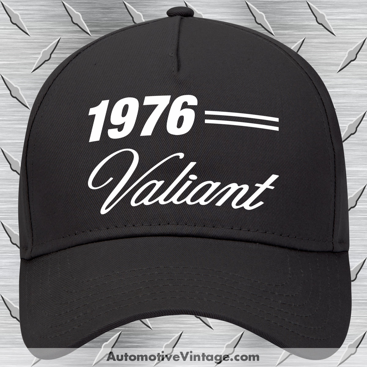 1976 76 Plymouth Valiant Car Hat Black Car Model Hat