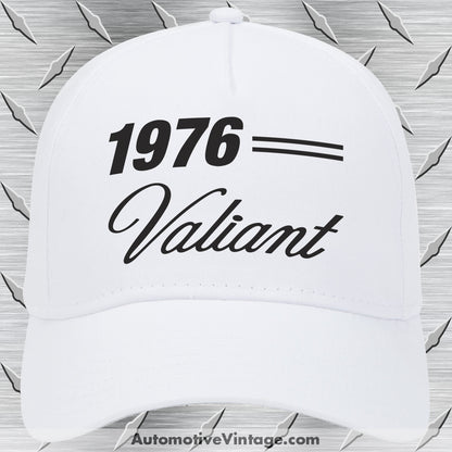 1976 76 Plymouth Valiant Car Hat White Car Model Hat