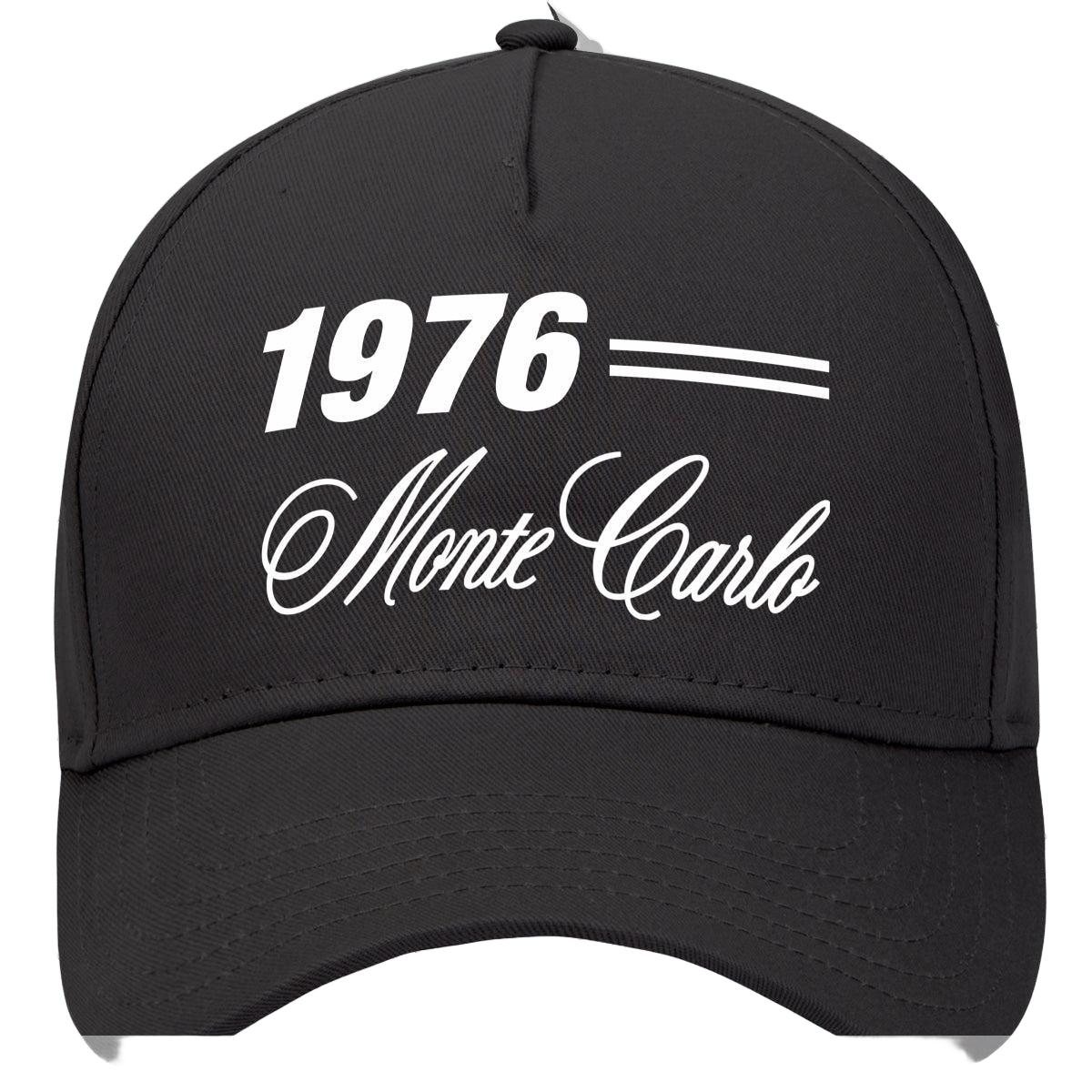 1976 Chevrolet Monte Carlo Classic Car Hat Black Model