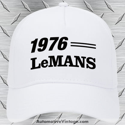 1976 Pontiac Lemans Car Model Hat White