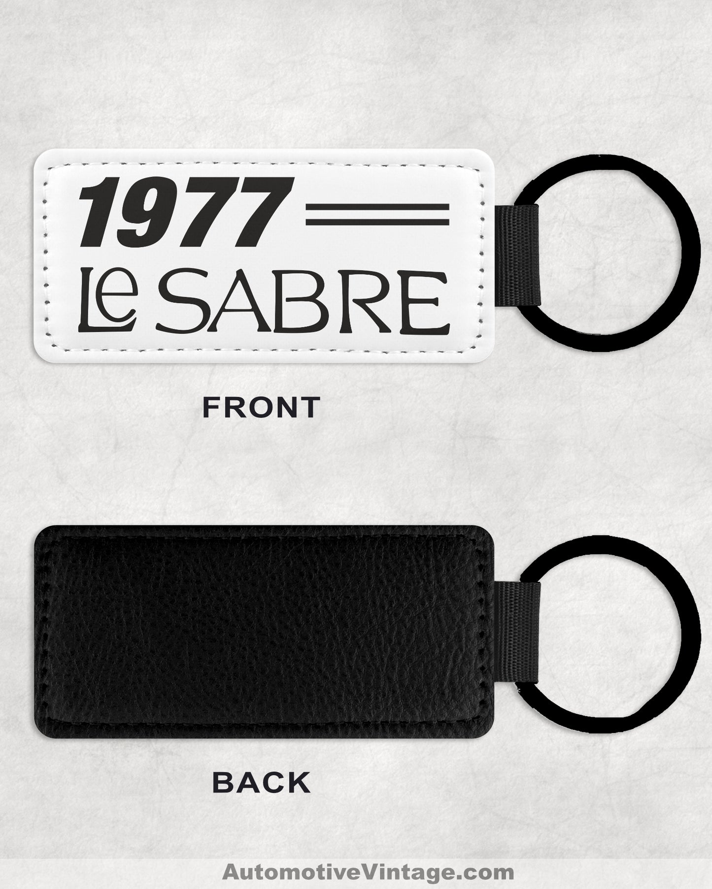 1977 77 Buick LeSabre Leather Car Keychain