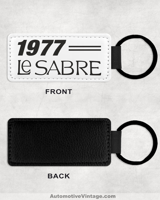 1977 77 Buick LeSabre Leather Car Keychain