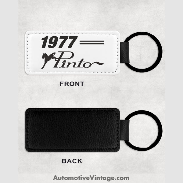 1977 Ford Pinto Leather Car Key Chain Model Keychains