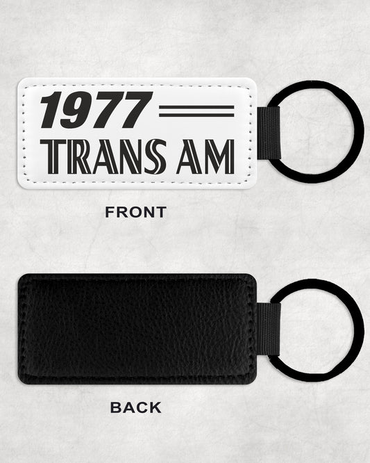1977 77 Pontiac Trans Am Leather Car Keychain