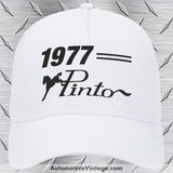 1977 Ford Pinto Car Model Hat White