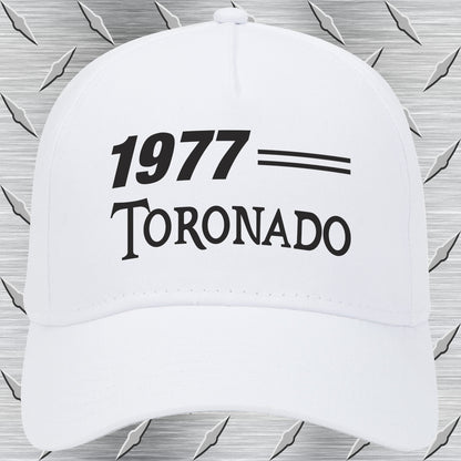 1977 Oldsmobile Toronado Baseball Cap Car Hat White Model