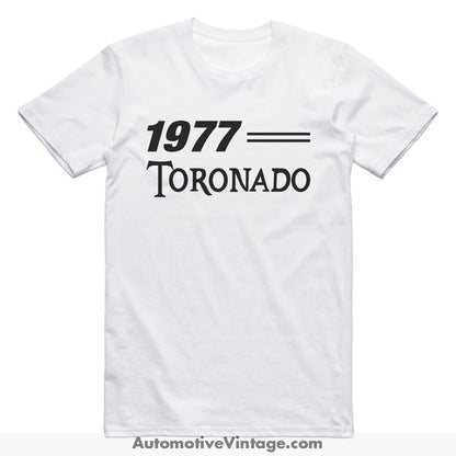 1977 Oldsmobile Toronado Car T-Shirt White / S Model T-Shirt