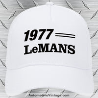 1977 Pontiac Lemans Car Model Hat White