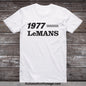 1977 Pontiac Lemans Classic Muscle Car T-Shirt White / S Model T-Shirt