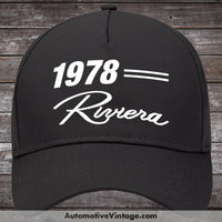 1978 Buick Riviera Classic Car Model Hat Black