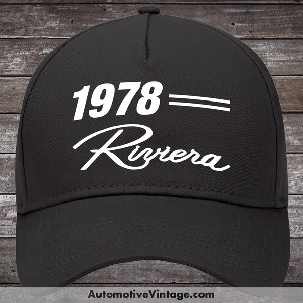 1978 Buick Riviera Classic Car Model Hat Black