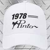 1978 Ford Pinto Car Model Hat White