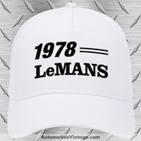 1978 Pontiac Lemans Car Model Hat White