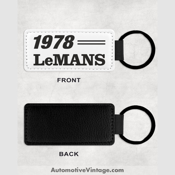 1978 Pontiac Lemans Leather Car Keychain Model Keychains