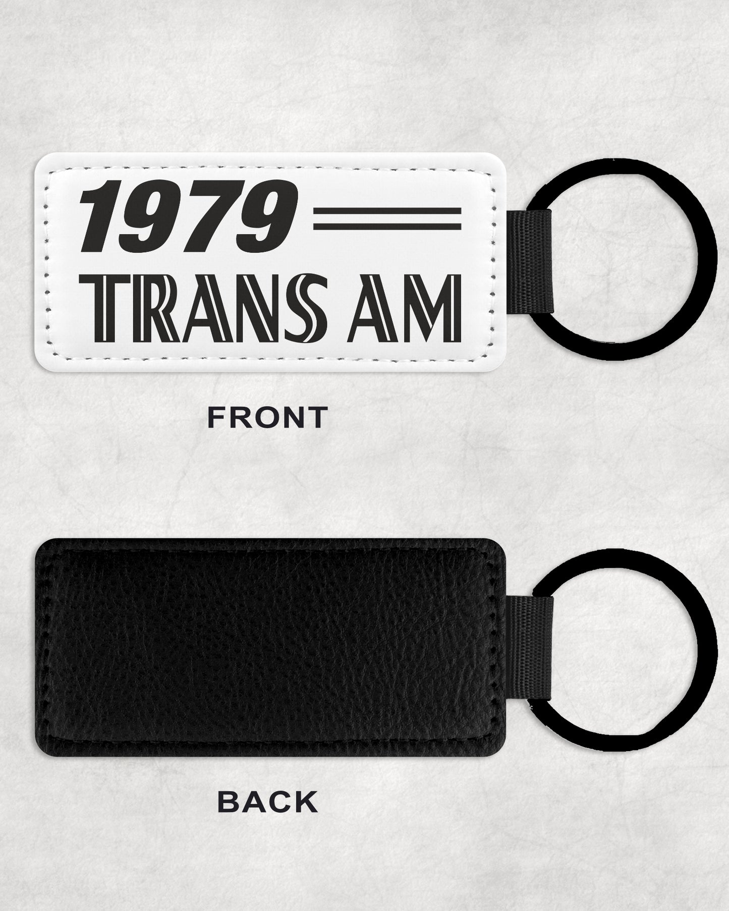 1979 79 Pontiac Trans Am Leather Car Keychain