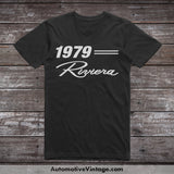 1979 Buick Riviera Classic Car T-Shirt Black / S Model T-Shirt