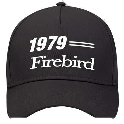 1979 Pontiac Firebird Car Model Hat Black