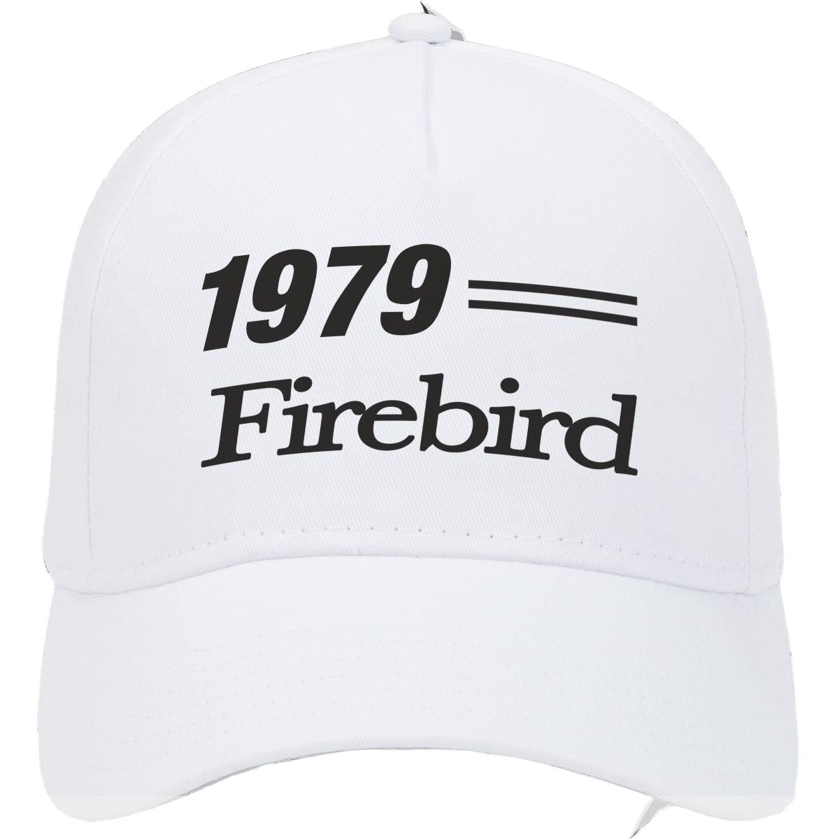 1979 Pontiac Firebird Car Model Hat White