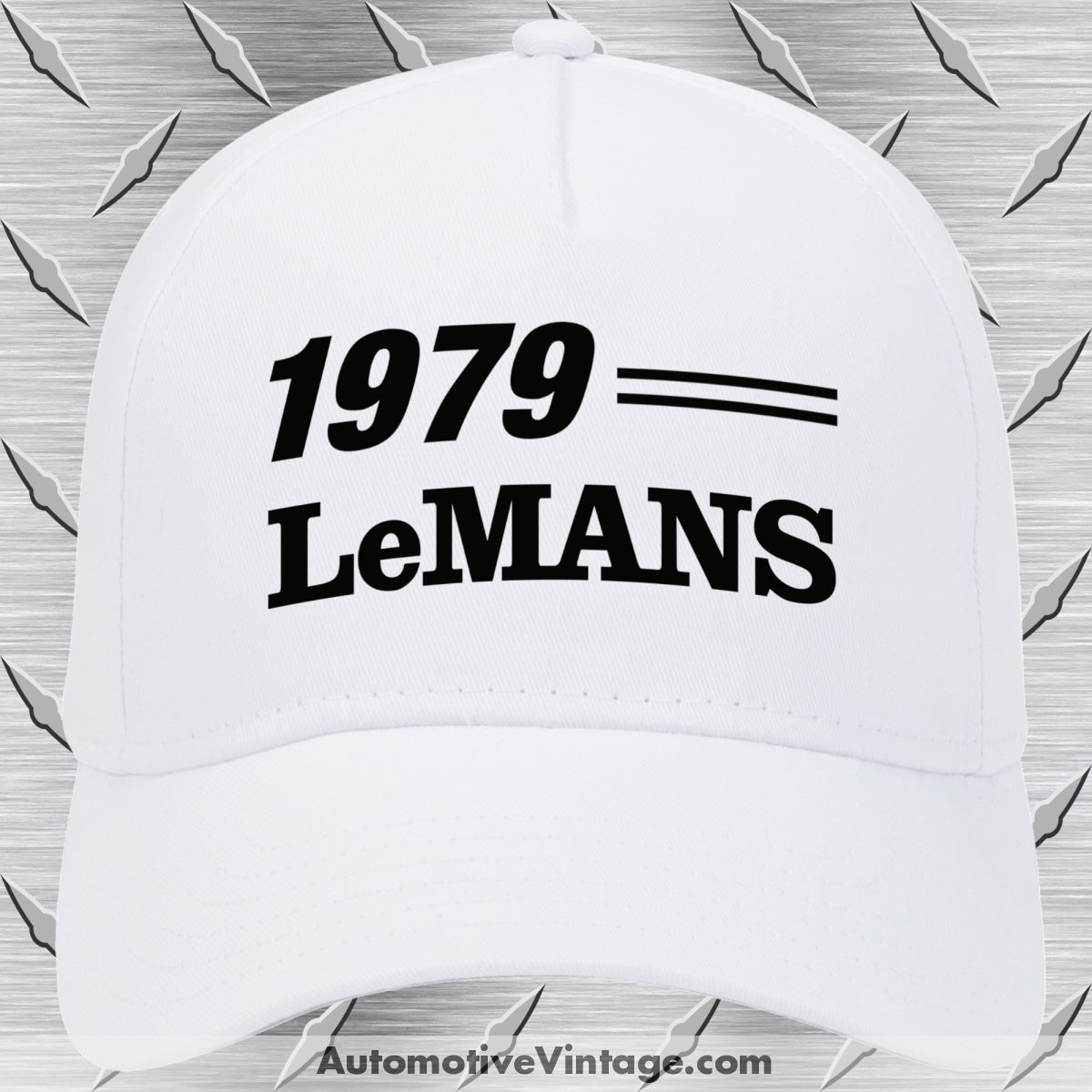 1979 Pontiac Lemans Car Model Hat White