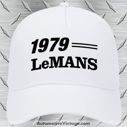1979 Pontiac Lemans Car Model Hat White