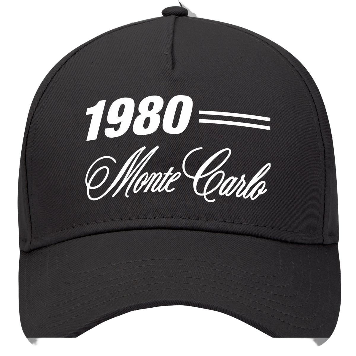 1980 Chevrolet Monte Carlo Classic Car Hat Black Model