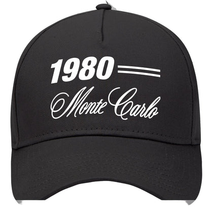 1980 Chevrolet Monte Carlo Classic Car Hat Black Model