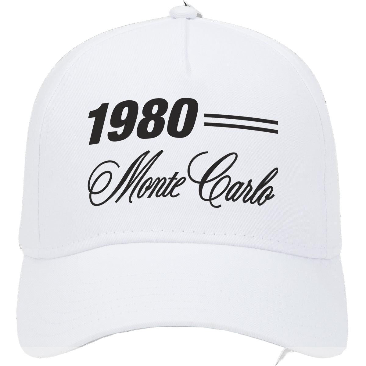 1980 Chevrolet Monte Carlo Classic Car Hat White Model