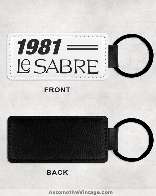 1981 81 Buick LeSabre Leather Car Keychain