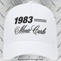 1983 Chevrolet Monte Carlo Classic Car Hat White Model