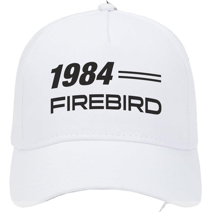 1984 Pontiac Firebird Car Model Hat White