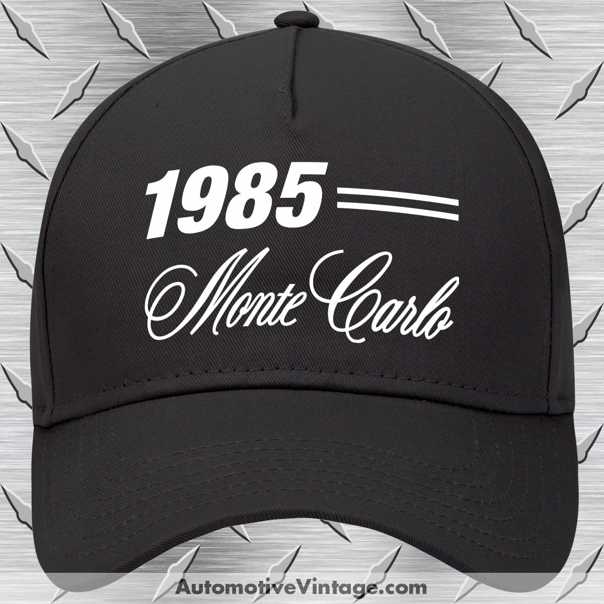 1985 Chevrolet Monte Carlo Classic Car Hat Black Model
