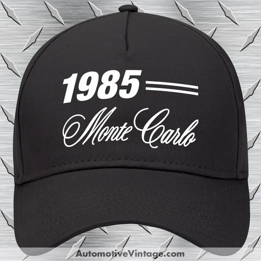 1985 Chevrolet Monte Carlo Classic Car Hat Black Model