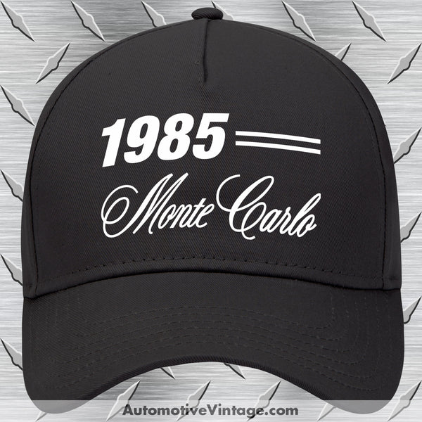 1985 Chevrolet Monte Carlo Classic Car Hat Black Model