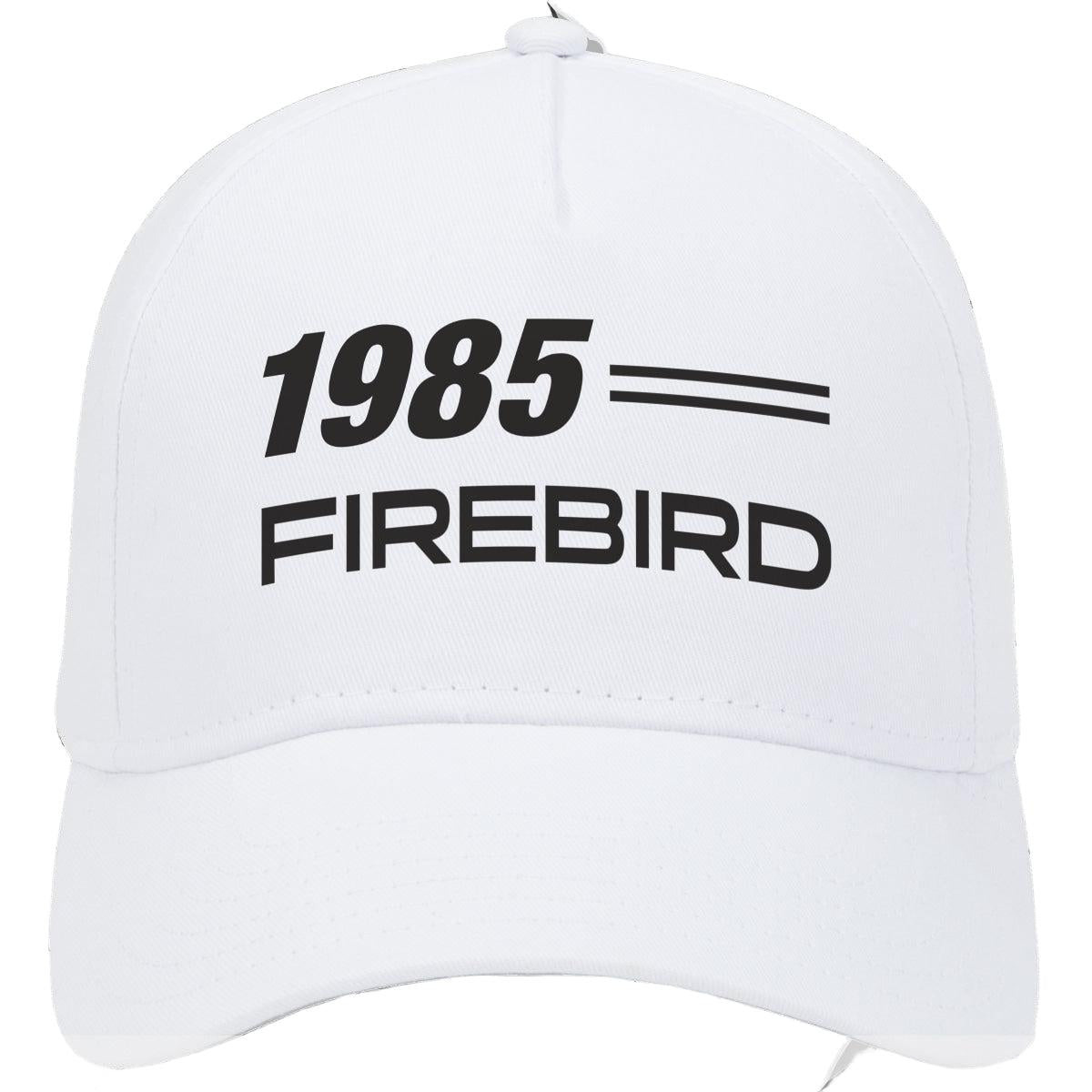 1985 Pontiac Firebird Car Model Hat White
