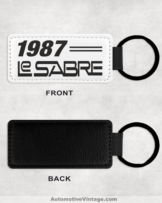 1987 87 Buick LeSabre Leather Car Keychain