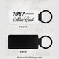 1987 Chevrolet Monte Carlo Leather Car Keychain Model Keychains