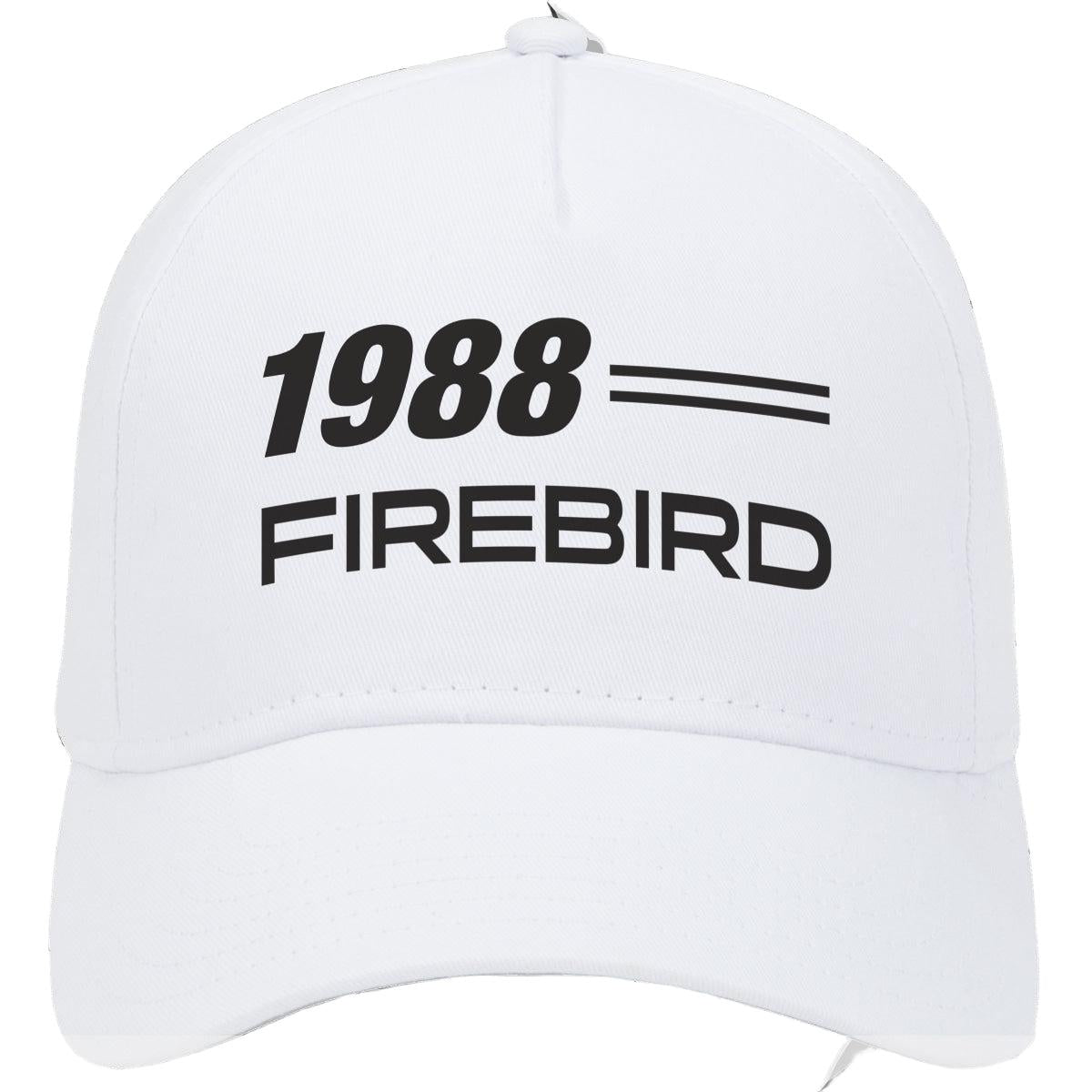 1988 Pontiac Firebird Car Model Hat White