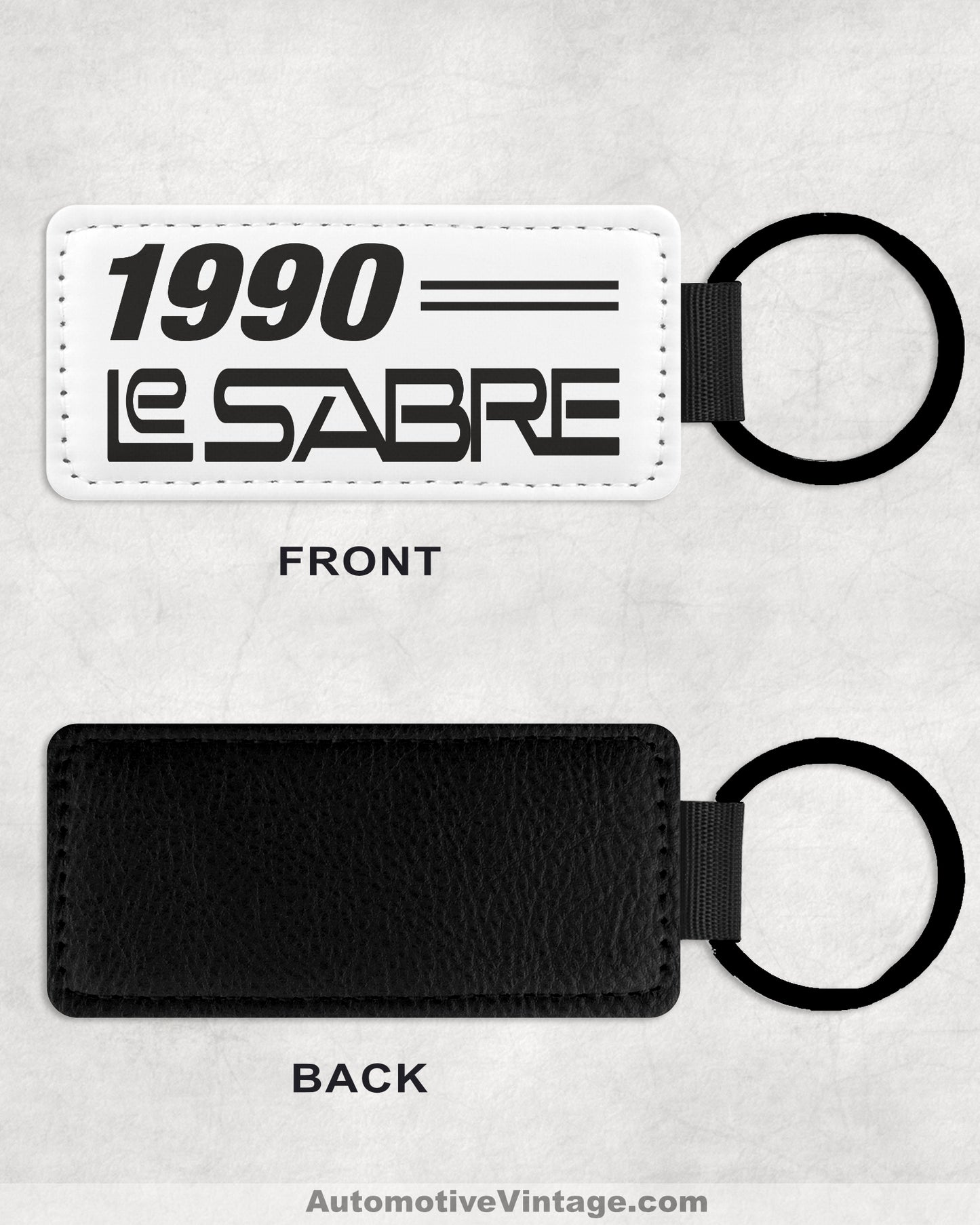 1990 90 Buick LeSabre Leather Car Keychain