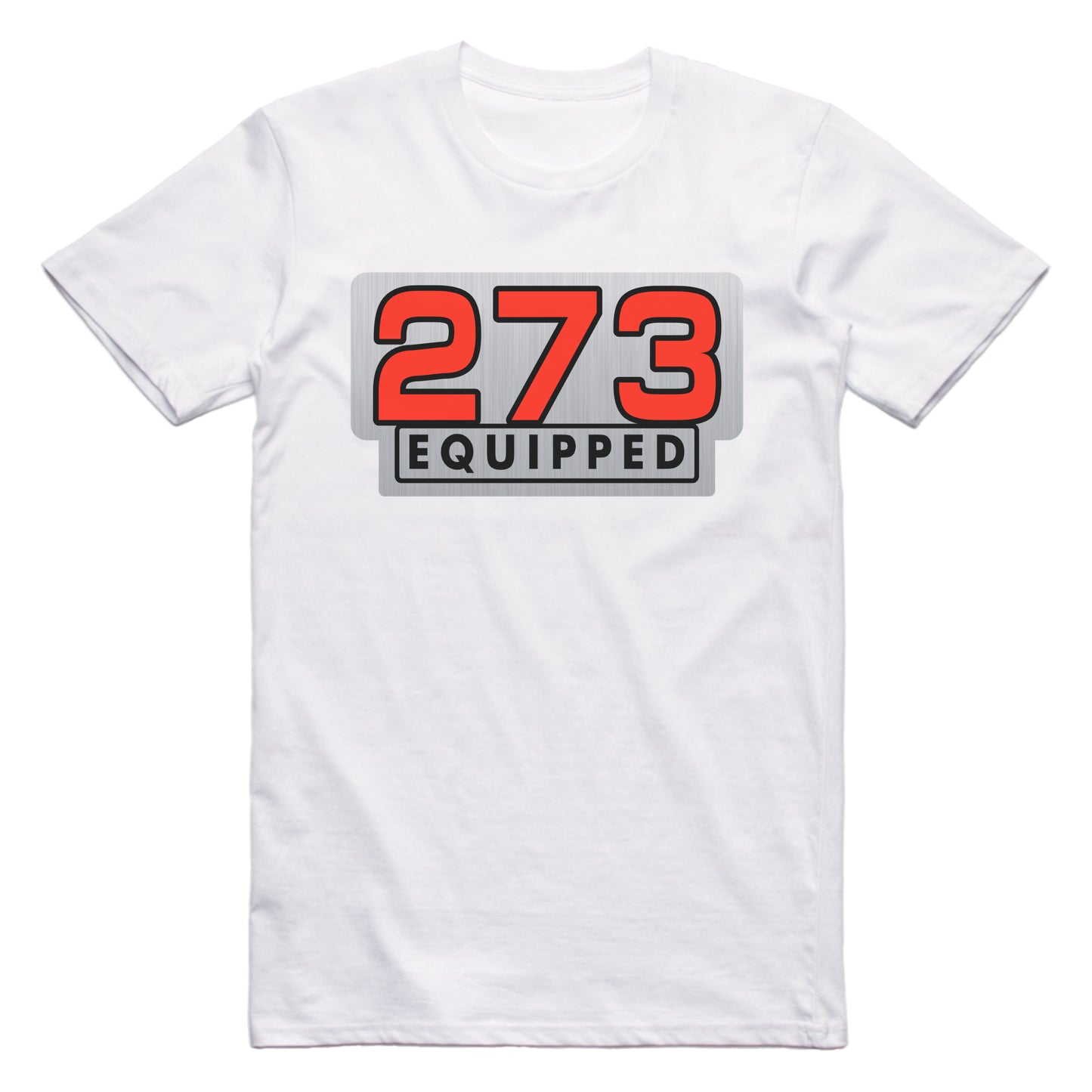 Plymouth 273 Equipped Engine Size Car T-shirt