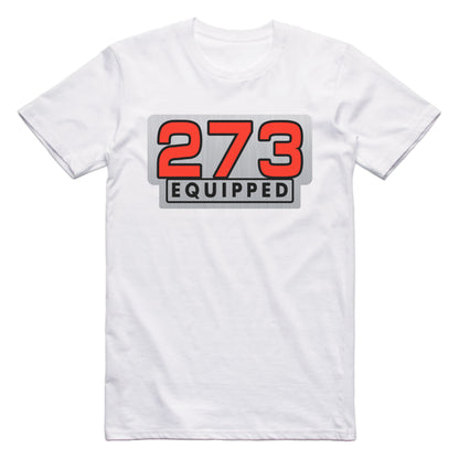Plymouth 273 Equipped Engine Size Car T-shirt