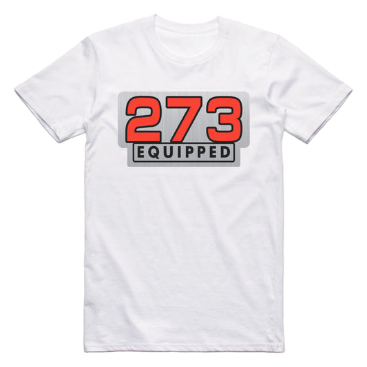 Plymouth 273 Equipped Engine Size Car T-shirt