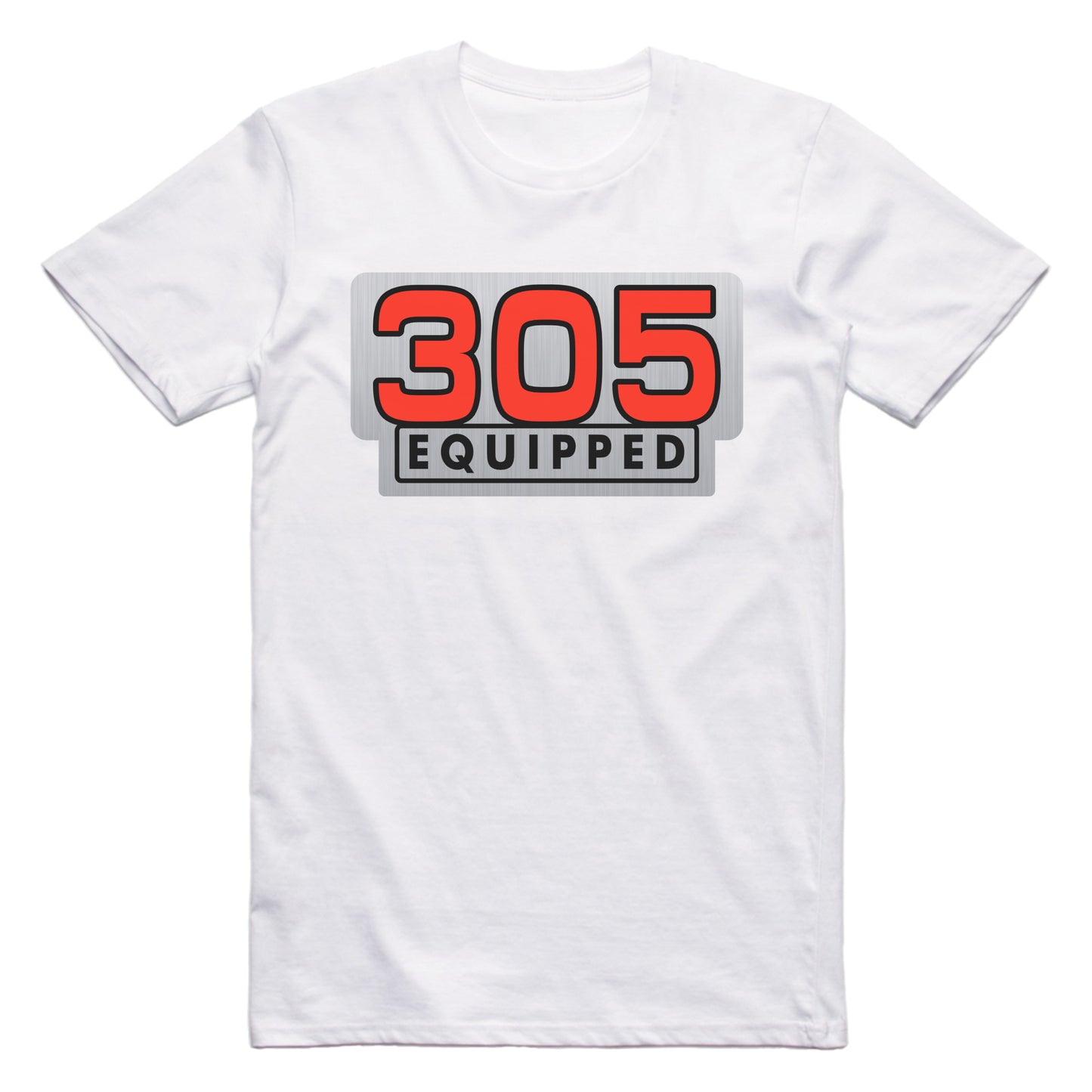 General Motors 305 Equipped Engine Size Car T-shirt