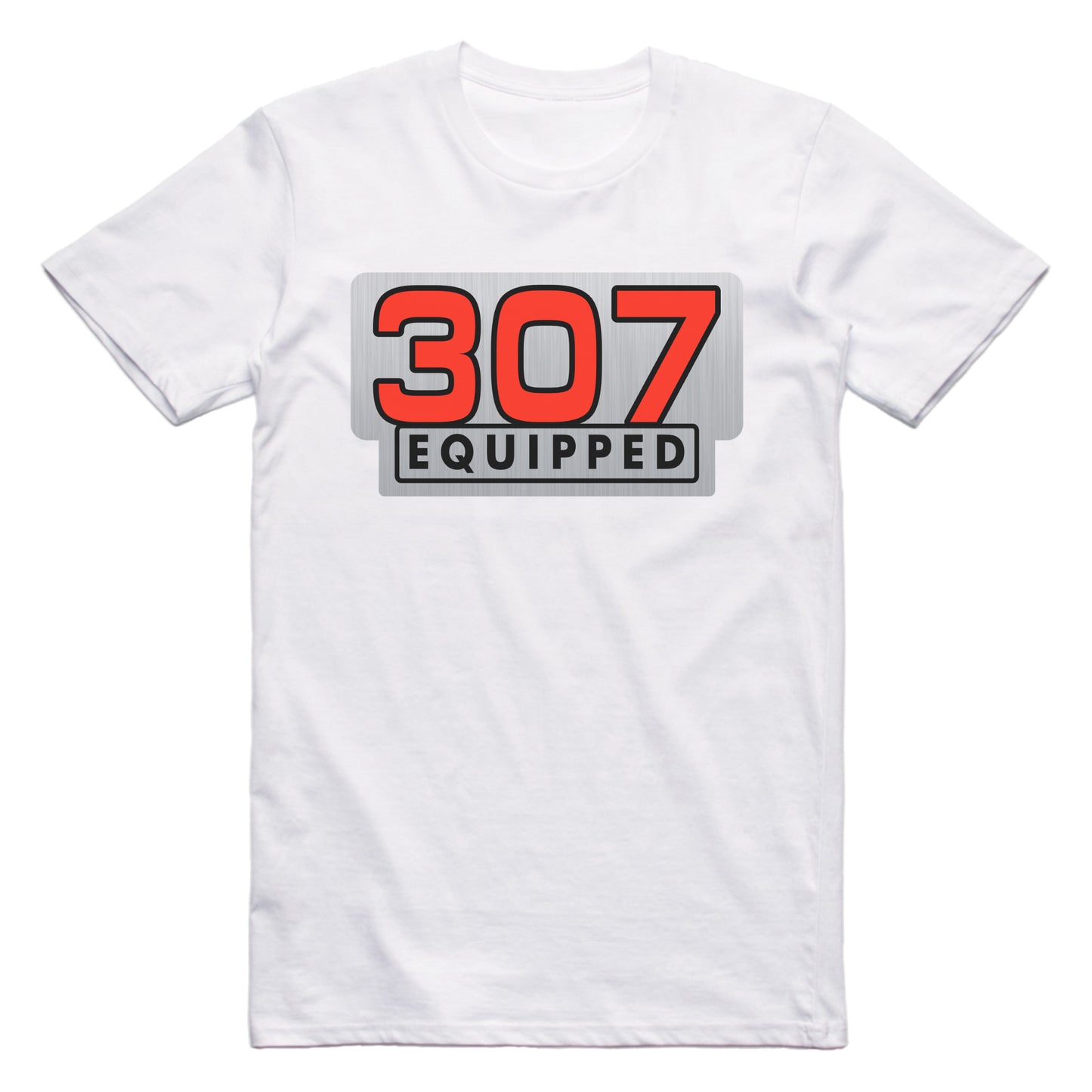 General Motors 307 Equipped Engine Size Car T-shirt