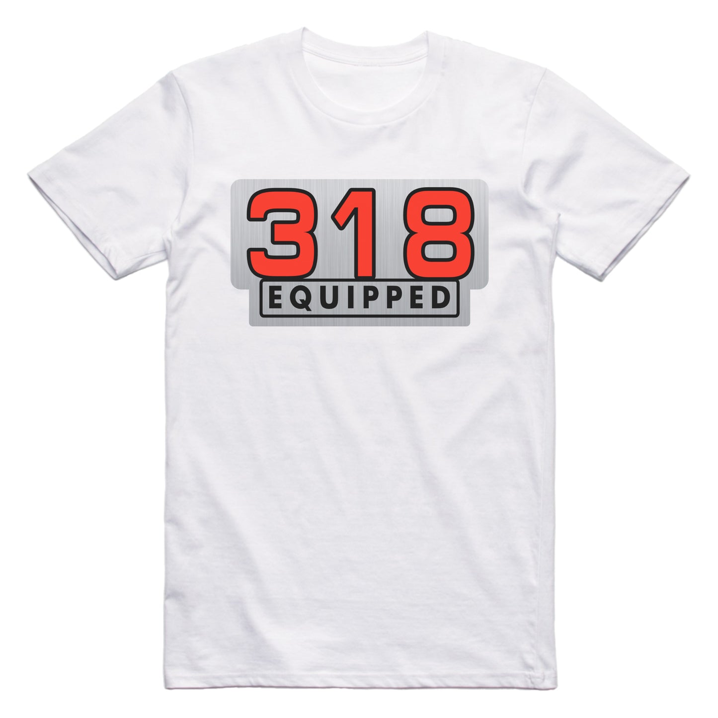 Plymouth 318 Equipped Engine Size Car T-shirt