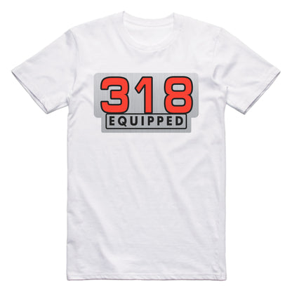 Plymouth 318 Equipped Engine Size Car T-shirt